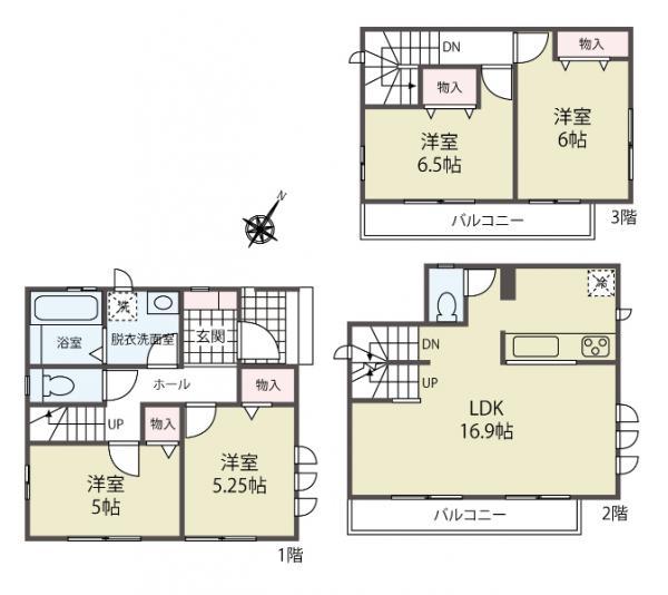 新築一戸建て足立区加賀２丁目 新築一戸建て／全７棟東京都足立区加賀２丁目日暮里・舎人ライナー谷在家駅4490万円