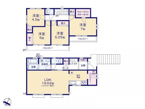 新築一戸建て市川市国府台５丁目 新築一戸建て／全５棟千葉県市川市国府台５丁目北総鉄道矢切駅3990万円