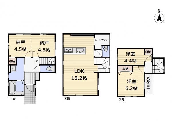 新築一戸建て葛飾区南水元４丁目 新築一戸建て東京都葛飾区南水元４丁目千代田常磐線金町駅4999万円