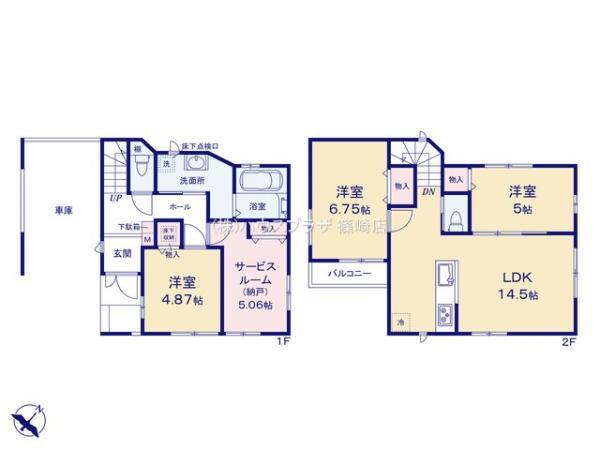 新築一戸建て江戸川区南小岩１丁目 新築一戸建て／全４棟東京都江戸川区南小岩１丁目JR中央・総武線小岩駅4490万円～5390万円