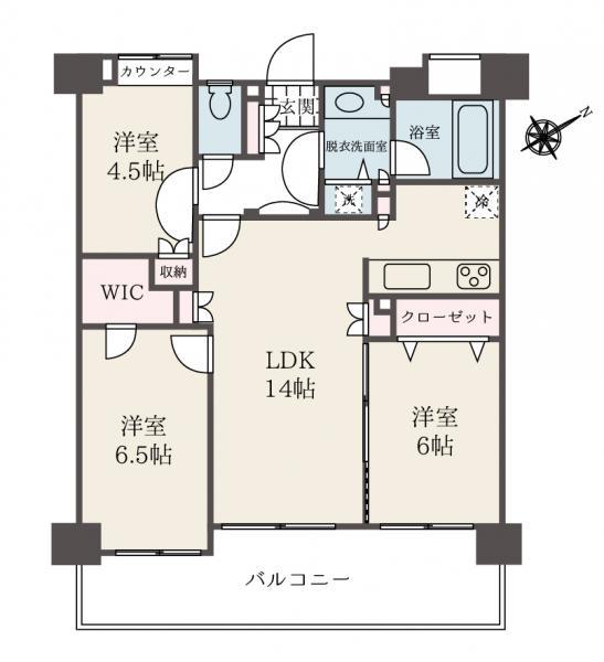 中古マンションアーデル高井戸東東京都杉並区高井戸東４丁目京王井の頭線高井戸駅6580万円