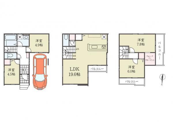 新築一戸建て葛飾区東金町７丁目 新築一戸建て東京都葛飾区東金町７丁目千代田常磐線金町駅4998万円