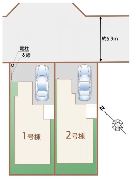 新築一戸建て浦安市弁天２丁目 新築一戸建て／全２棟千葉県浦安市弁天２丁目JR京葉線舞浜駅6390万円～6490万円