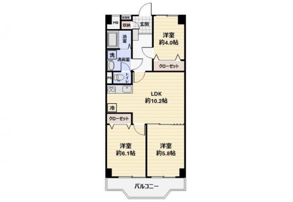 中古マンション白鳥スカイマンション東京都葛飾区白鳥４丁目京成本線お花茶屋駅2480万円