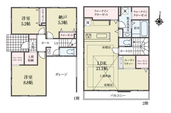 新築一戸建て江戸川区大杉３丁目 新築一戸建て東京都江戸川区大杉３丁目都営新宿線一之江駅5999万円