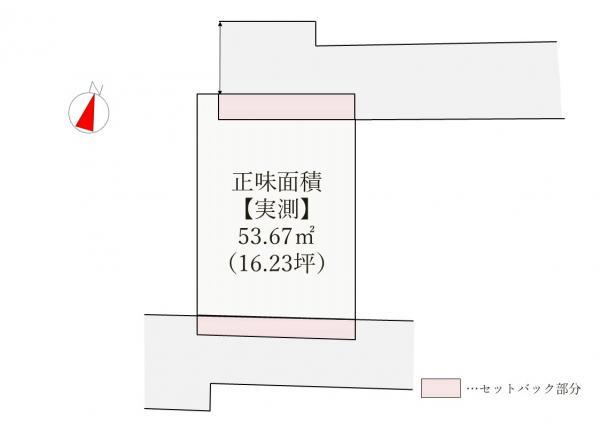 土地葛飾区青戸６丁目 売地／建築条件付き東京都葛飾区青戸６丁目京成本線青砥駅3000万円