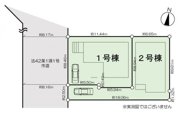 新築一戸建て市川市曽谷３丁目 新築一戸建て／全２棟千葉県市川市曽谷３丁目京成本線菅野駅3980万円～4280万円