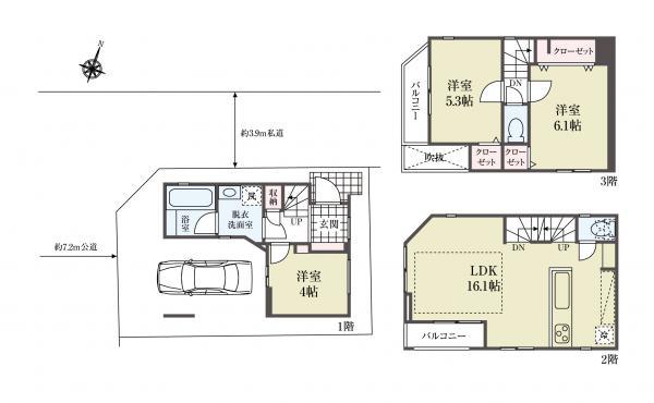 新築一戸建て江戸川区東小岩３丁目 新築一戸建て東京都江戸川区東小岩３丁目JR中央・総武線小岩駅4980万円