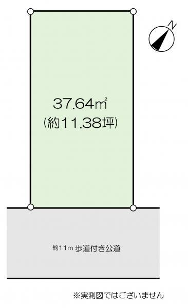 土地江戸川区松江３丁目 売地／建築条件無し東京都江戸川区松江３丁目都営新宿線船堀駅1780万円