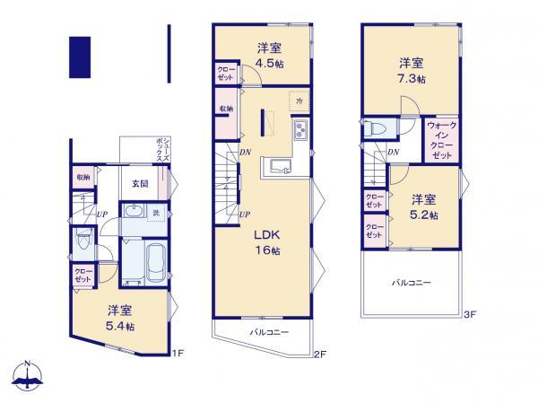 新築一戸建て葛飾区西新小岩３丁目 新築一戸建て／全３棟東京都葛飾区西新小岩３丁目JR総武本線新小岩駅4790万円～5290万円