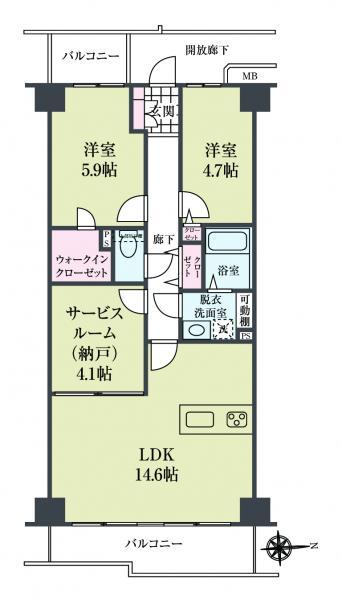 中古マンションサンライフ一之江東京都江戸川区西一之江４丁目都営新宿線一之江駅3580万円