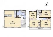 新築戸建葛飾区東水元３丁目 新築一戸建て東京都葛飾区東水元３丁目千代田常磐線金町駅5390万円