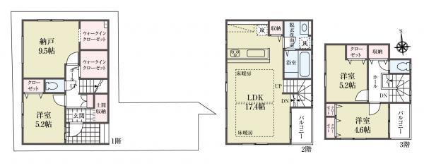 新築一戸建て【予告広告】江戸川区下篠崎町 新築一戸建て／全６棟東京都江戸川区下篠崎町都営新宿線篠崎駅未定