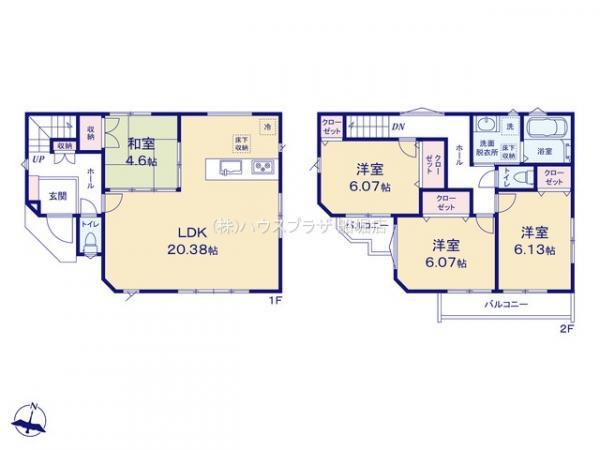 新築一戸建て江戸川区江戸川６丁目 新築一戸建て東京都江戸川区江戸川６丁目都営新宿線一之江駅6180万円