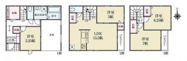 新築一戸建て葛飾区東金町４丁目 新築一戸建て／全２棟東京都葛飾区東金町４丁目千代田常磐線金町駅5190万円～5690万円