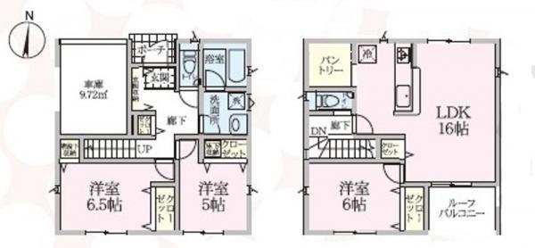 新築一戸建てさいたま市岩槻区並木１丁目 新築一戸建て／全２棟埼玉県さいたま市岩槻区並木１丁目東武野田線岩槻駅2780万円～2880万円