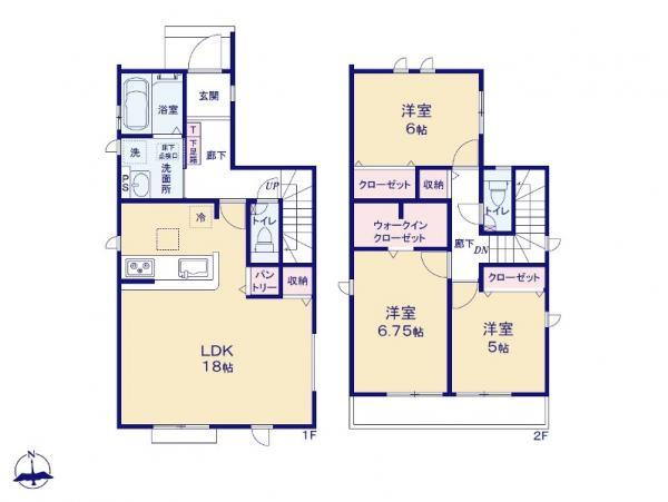 新築一戸建て足立区足立３丁目 新築一戸建て／全１３棟東京都足立区足立３丁目東武伊勢崎線五反野駅5490万円～6190万円