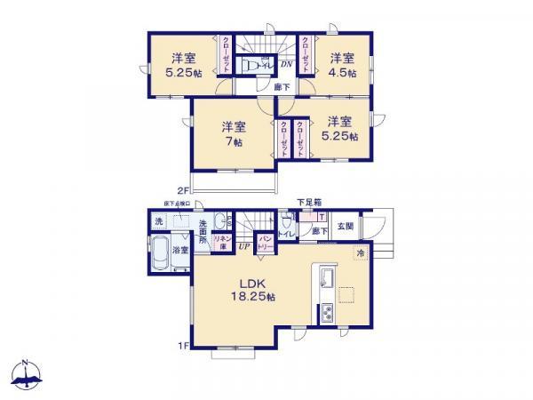 新築一戸建て足立区足立３丁目 新築一戸建て／全１３棟東京都足立区足立３丁目東武伊勢崎線五反野駅5490万円～6190万円