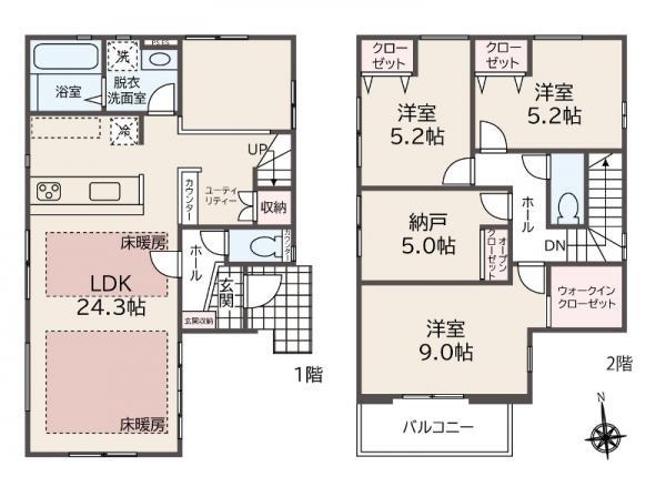 新築一戸建て足立区花畑２丁目 新築一戸建て東京都足立区花畑２丁目つくばエクスプレス六町駅5390万円