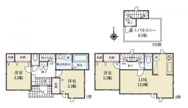 新築一戸建て足立区西新井栄町１丁目 新築一戸建て東京都足立区西新井栄町１丁目東武伊勢崎線西新井駅5280万円