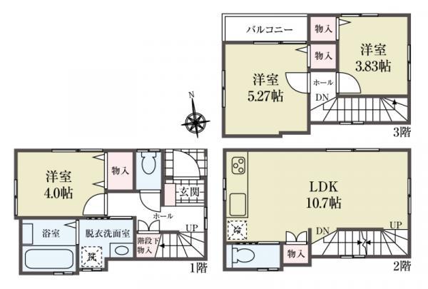 新築一戸建て足立区西新井栄町１丁目 新築一戸建て東京都足立区西新井栄町１丁目東武伊勢崎線西新井駅3980万円