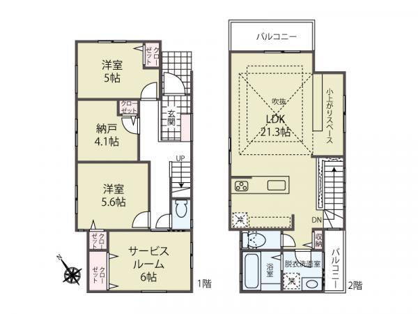 新築一戸建て市川市大和田２丁目 新築一戸建て／全４棟千葉県市川市大和田２丁目JR中央・総武線本八幡駅4880万円～5580万円