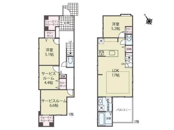 新築一戸建て市川市大和田２丁目 新築一戸建て／全４棟千葉県市川市大和田２丁目JR中央・総武線本八幡駅4880万円～5580万円